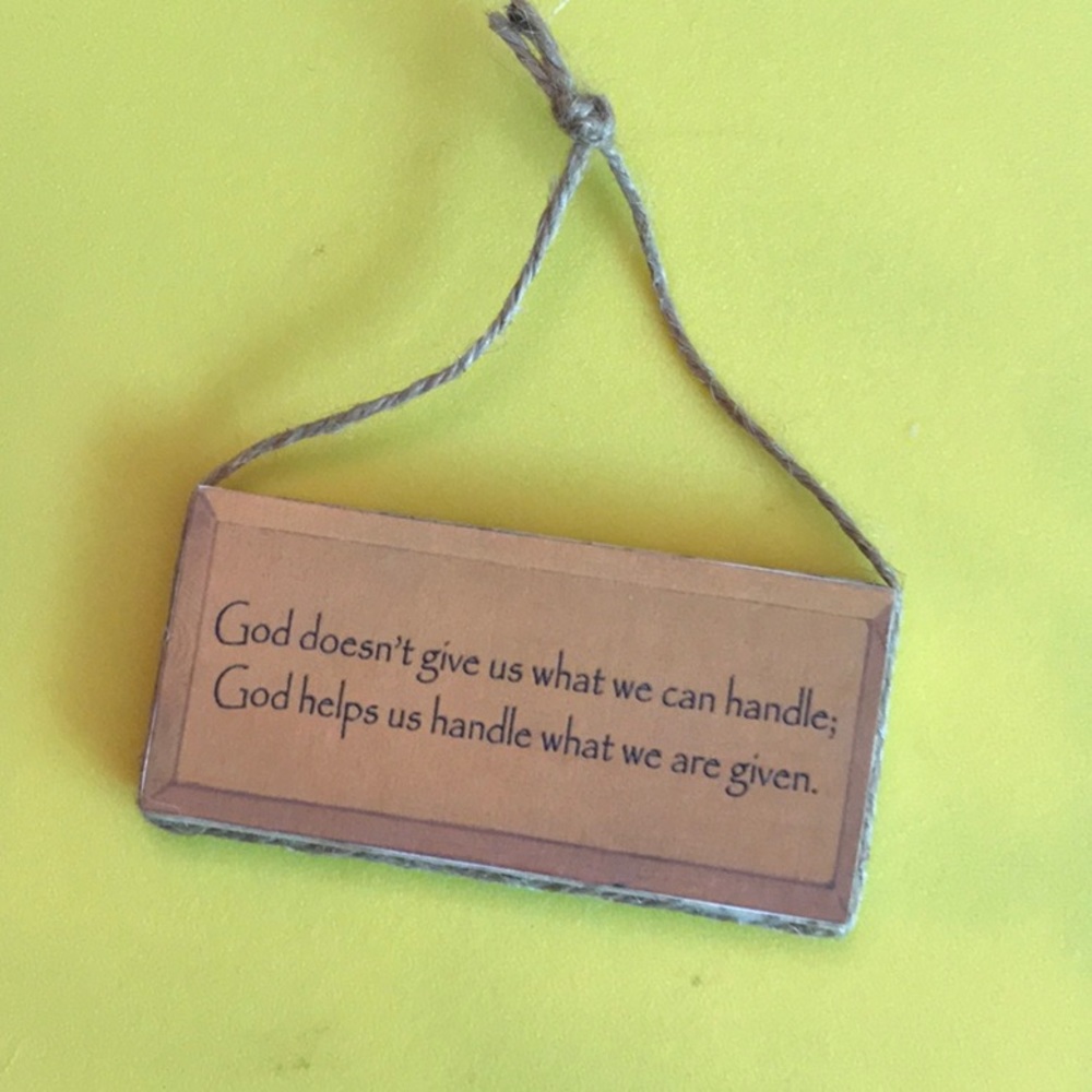 Mini Farmhouse Style Hanging Sign
